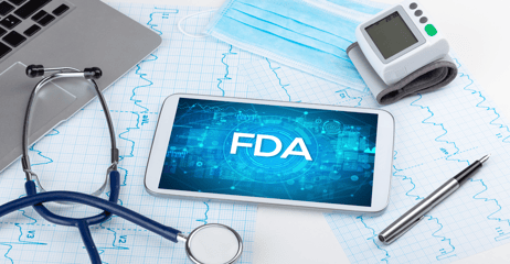 5.20 Close-up view of a tablet pc with medical abbreviation FDA 1200x624 px