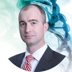 Jeff Nicoson in a suit with Medmarc Helix as background