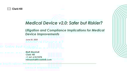 2025-06-25-Medical Device v2.0 Safer but Riskier